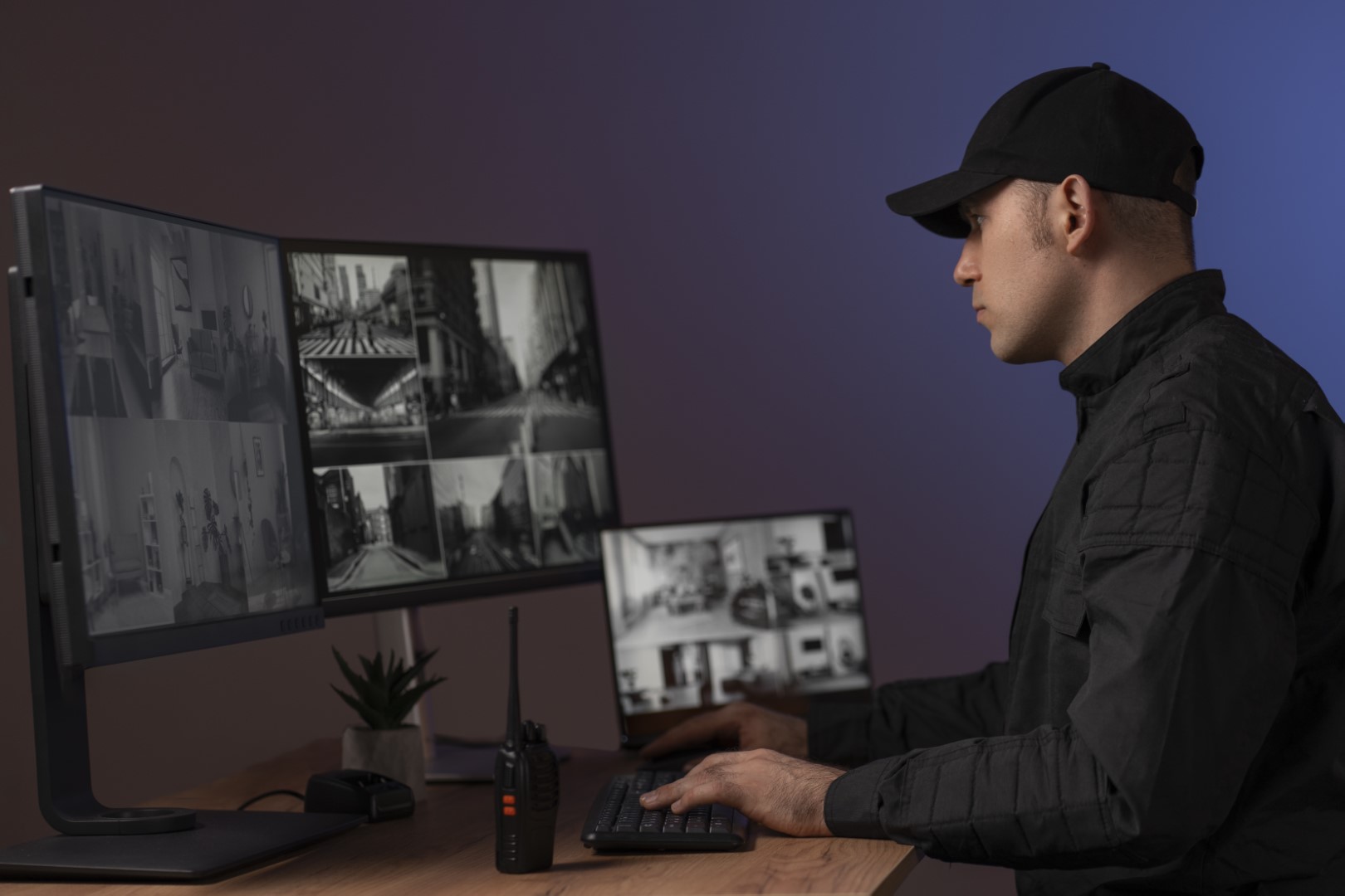portrait-male-security-guard-with-uniform